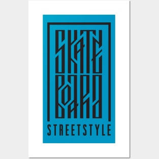 Skateboard Streetstyle Posters and Art